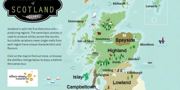 whisky map of scotland