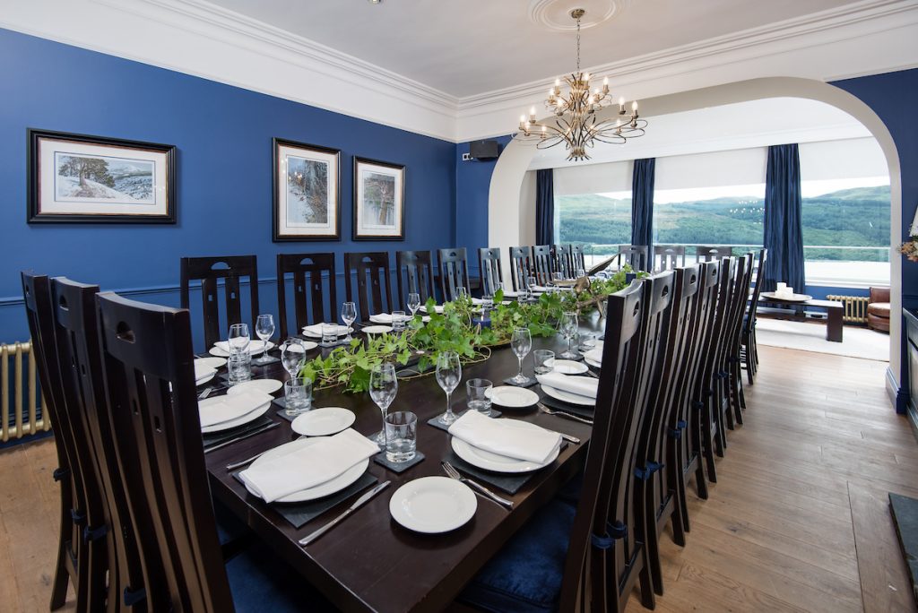 Private dining Stucktaymore Luxury Private House